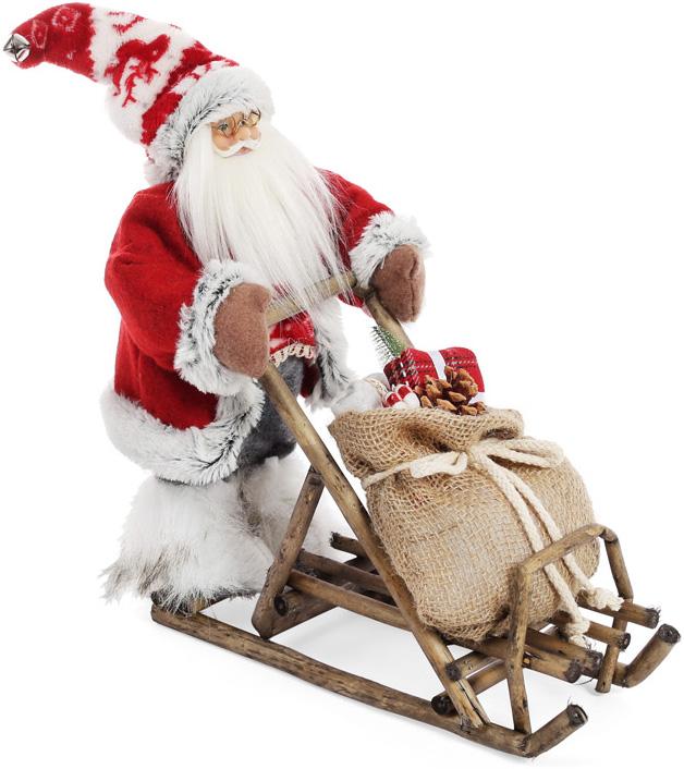 

Новогодняя игрушка Santa Клаус на санях 35 см (113) Bona DP42700