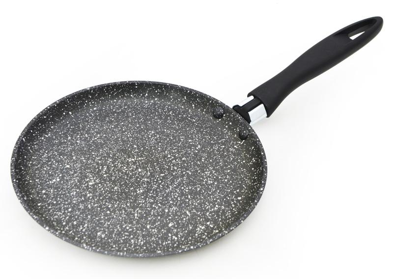 

Блинная Сковородка Fiore диаметр 20см Induction с мраморным антипригарным покрытием Fissman DP36009