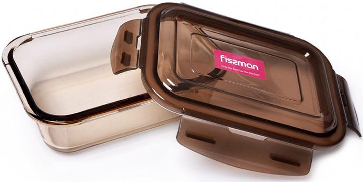 

Контейнер (судок) для продуктов Luxor 1520мл стеклянный, 22х16х7см Fissman DP38547