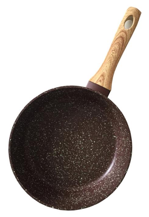 

Сковородка Mosses Stone диаметр 26см с деревянной ручкой Fissman DP36047