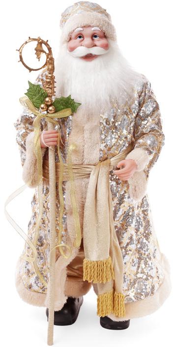 

Фигура новогодняя Santa в блестящей шубе 61 см Bona DP42984
