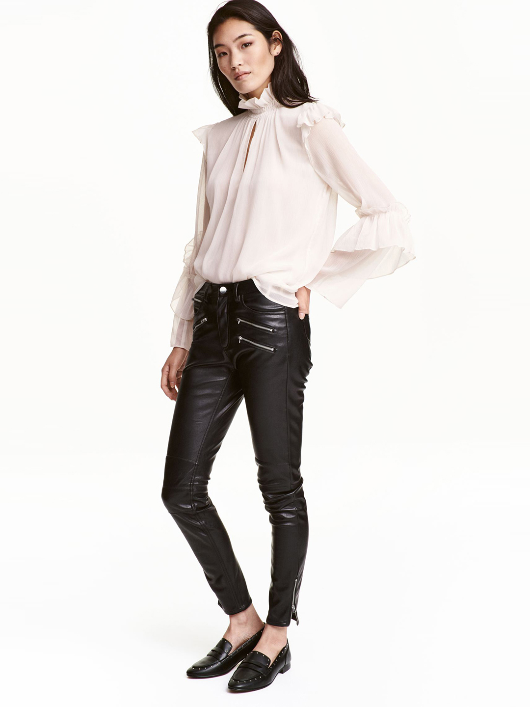 

Брюки H&M KK0672764 42 Черные