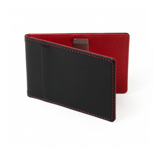

Кардхолдер з RFID захистом від сканування ENEY Collection, DC412R9R1, чорно-червоний