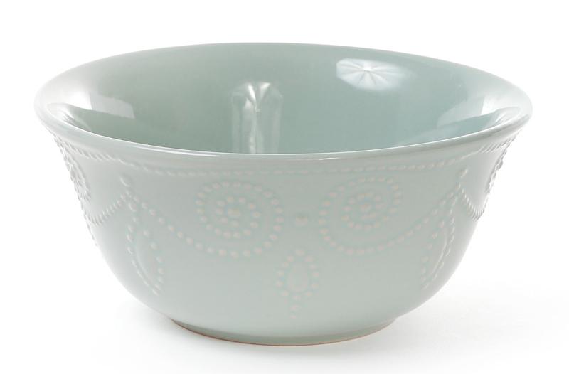 

Набор 6 салатников (пиал) Leeds Ceramics 800мл, каменная керамика (мятные) Bona DP40619