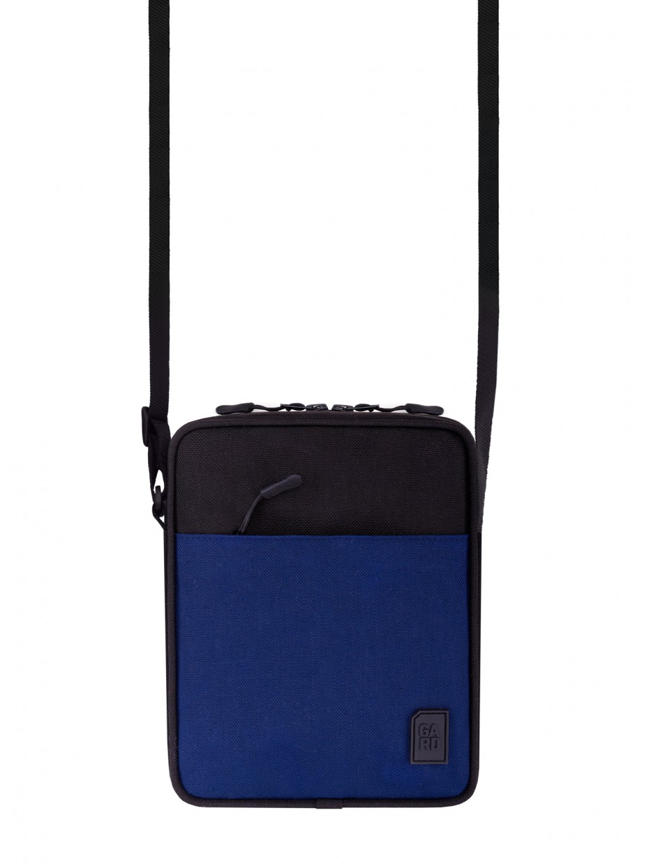 

Сумка GARD CORDURA 1000D MESSENGER MINI-3 с синим карманом 4/19 черный 1603