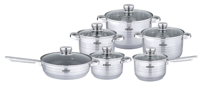 

Комплект посуду Bohmann 12 пр. BH-1242-12-71242