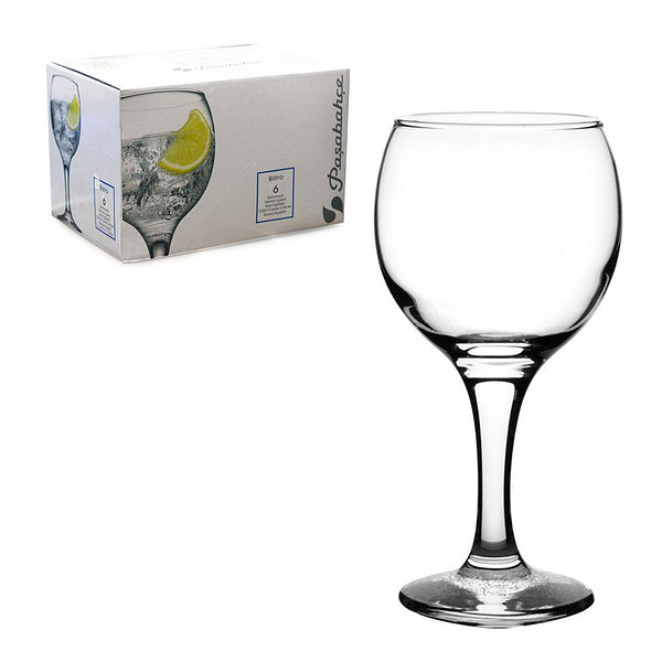 

Набір келихів для вина Bistro 190 мл 6 шт. Ph-44411-6