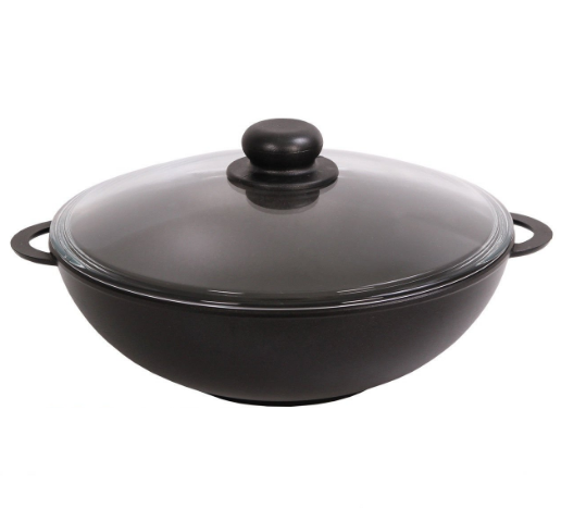 

Сковорода Біол WOK 4.5 л зі скляною кришкою 30 см Bl-3003ПС