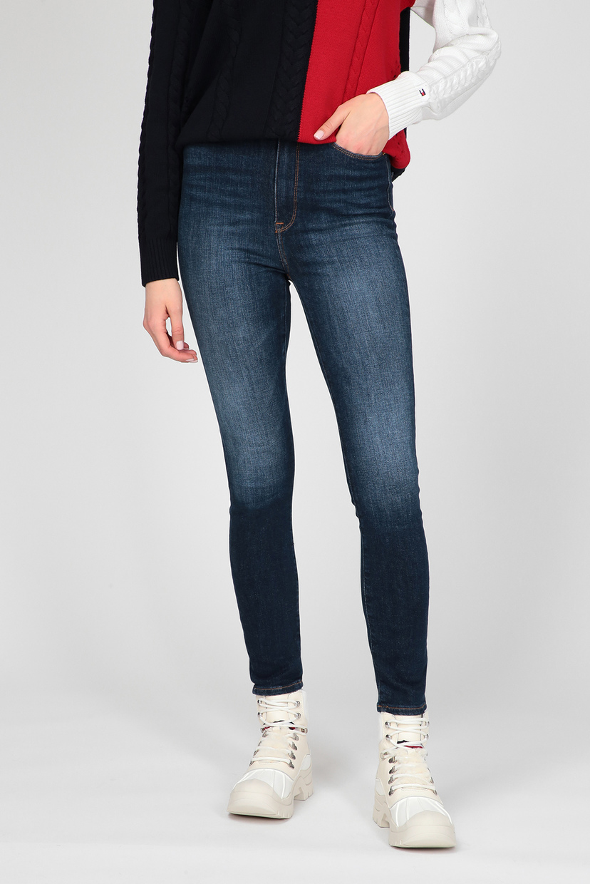 

Женские темно-синие джинсы SKINNY Tommy Hilfiger 27-30 WW0WW28797