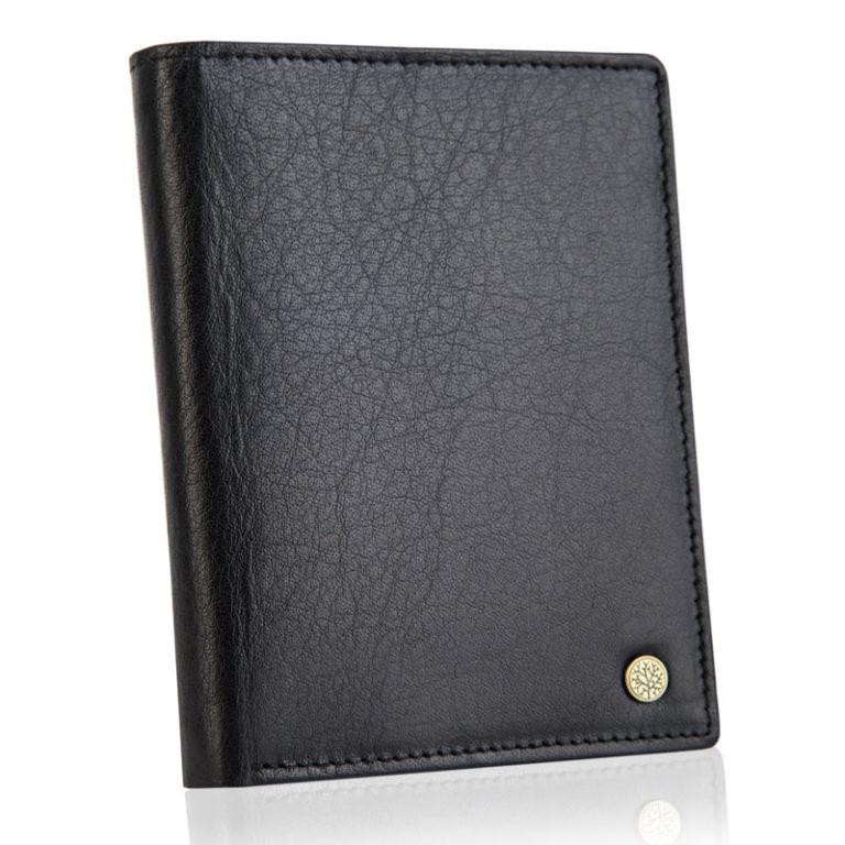 

Кошелёк кожаный мужской Betlewski с защитой RFID BPM-BH-62 черный
