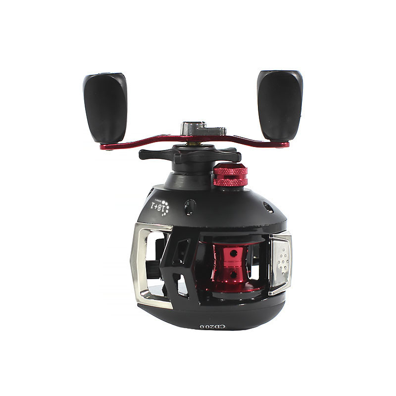 

Катушка Reelsking СD 200 Black-Red Right рыболовная для правой руки пресноводной рыбалки