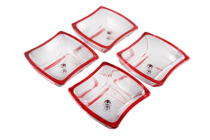 

Набір салатників Winx Cherry Red 9,5 см 4 шт. W-4484