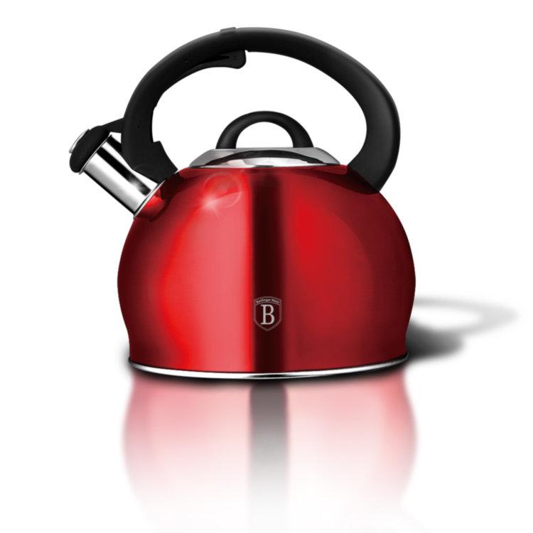 

Чайник з свистком Berlinger Haus Burgundy Metallic Line 3,0 л BH-1836