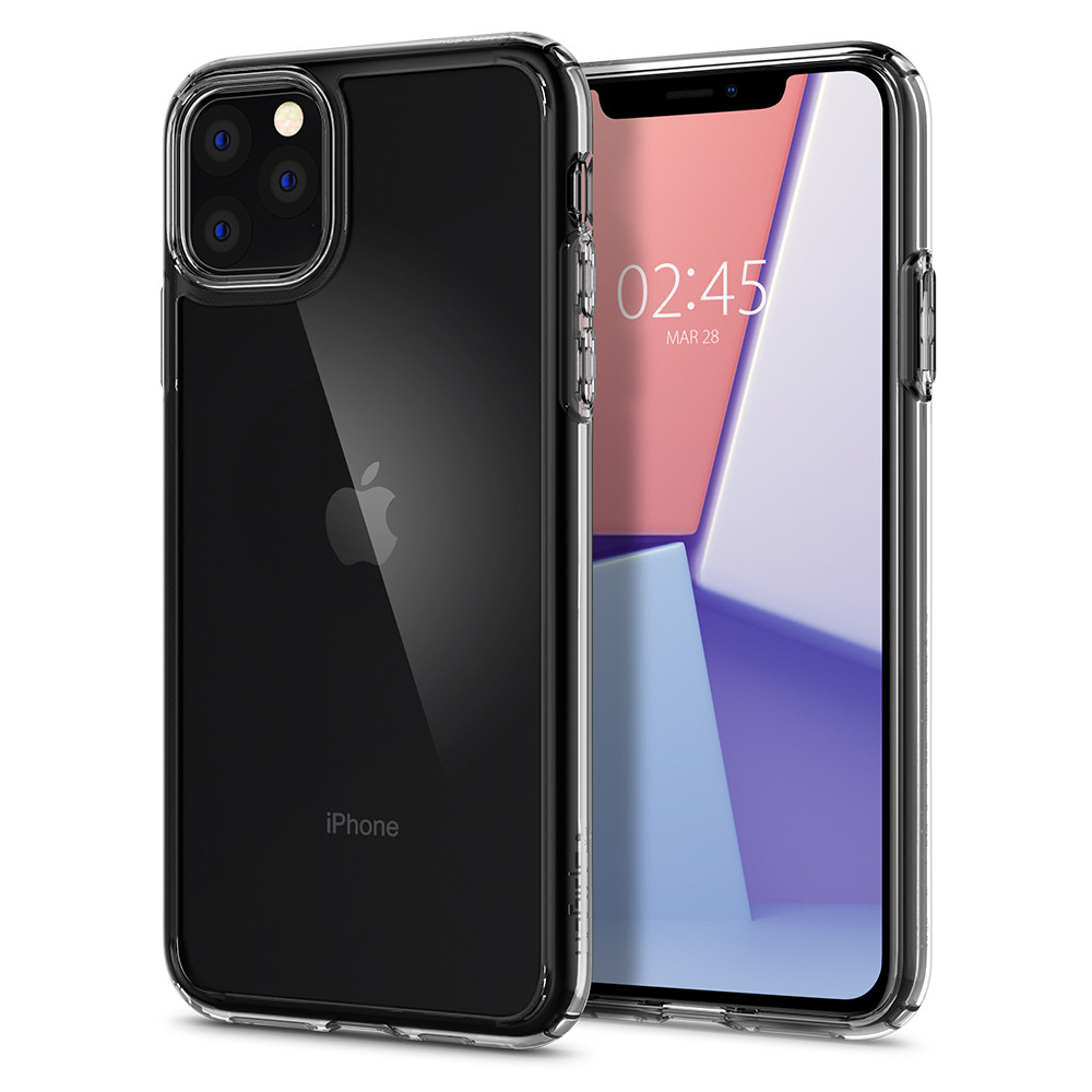 

Чехол Spigen для iPhone 11 Pro Max Crystal Hybrid, Crystal Clear