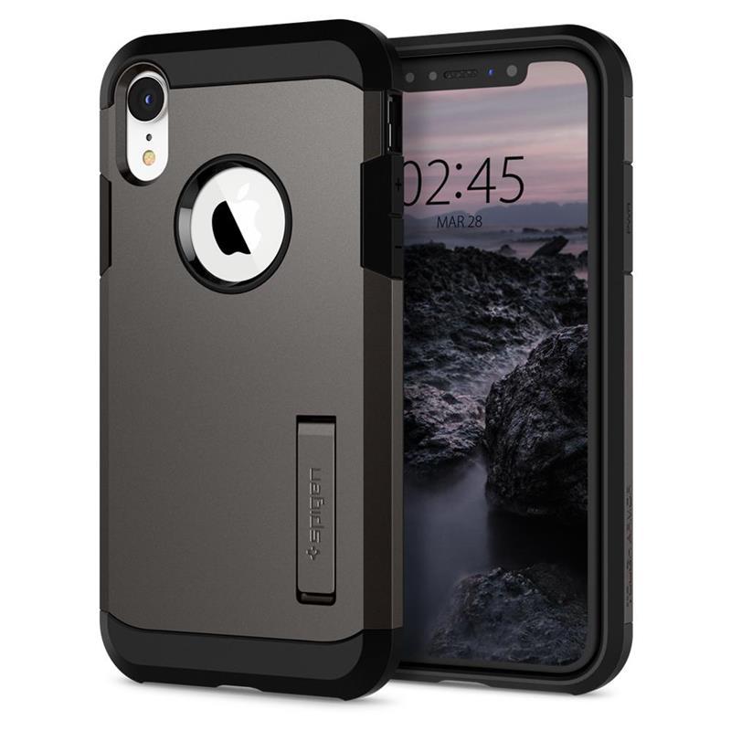 

Чехол Spigen для iPhone XR Tough Armor Gunmetal