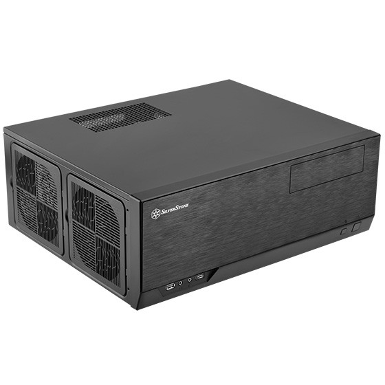 

Корпус SilverStone GRANDIA GD09B-C,Extended ATX/SSI-EEB,USB3.0*1,USB Type-C *1,1*120мм,безБП,черный (JN63SST-GD09B-C)