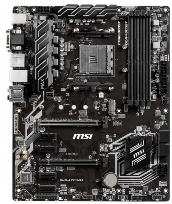 

Материнcкая плата MSI B450-A_PRO_MAX sAM4 B450 4xDDR4 HDMI-DVI-VGA M2 ATX (JN63B450-A_PRO_MAX)