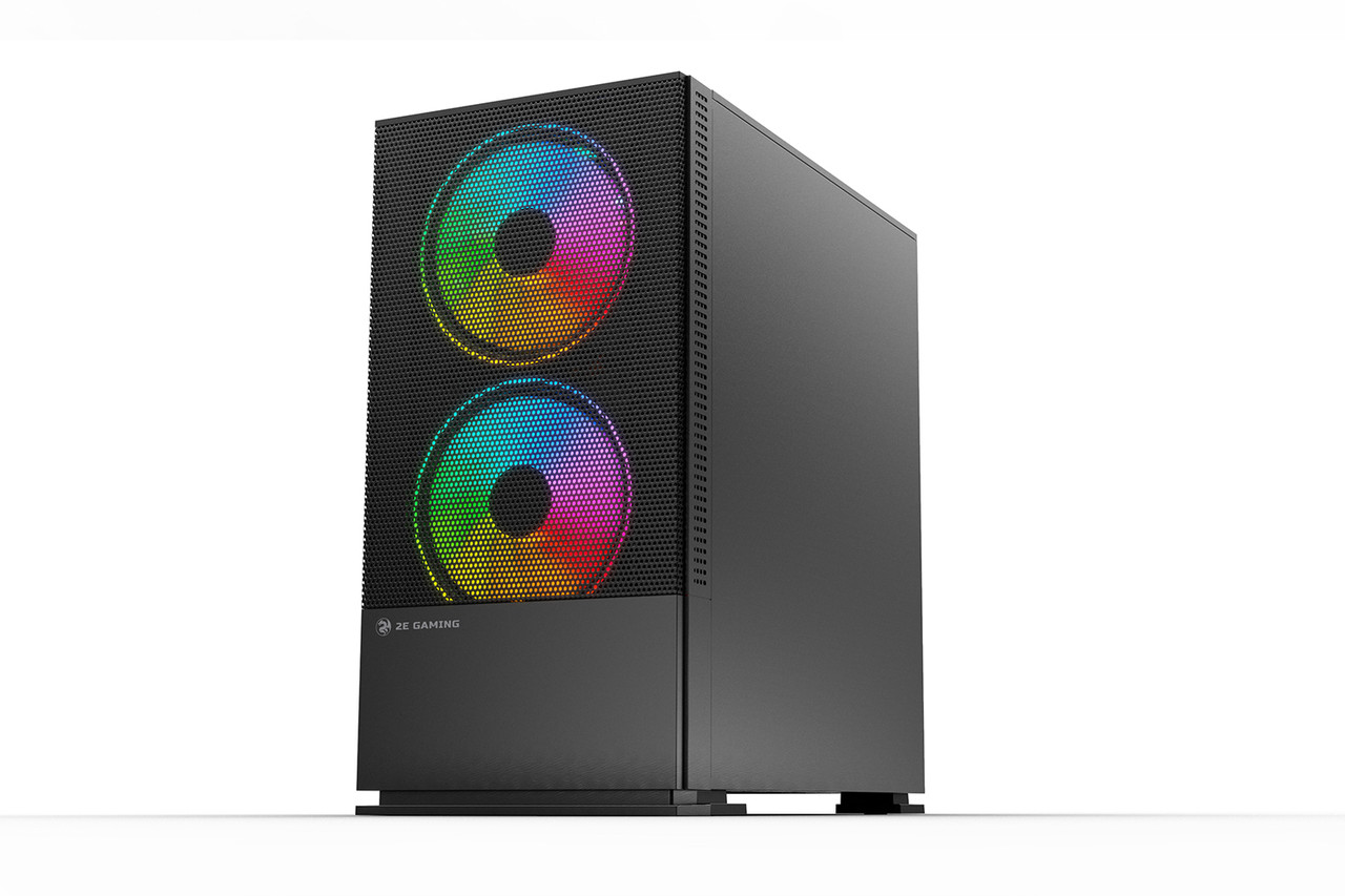 

Корпус 2E Gaming CALLEO (GB701) MiniT, 2*USB2.0,1*USB3.0, 3*120ARGB, стекло (бок.пан.),без БП,черн. (JN632E-GB701)
