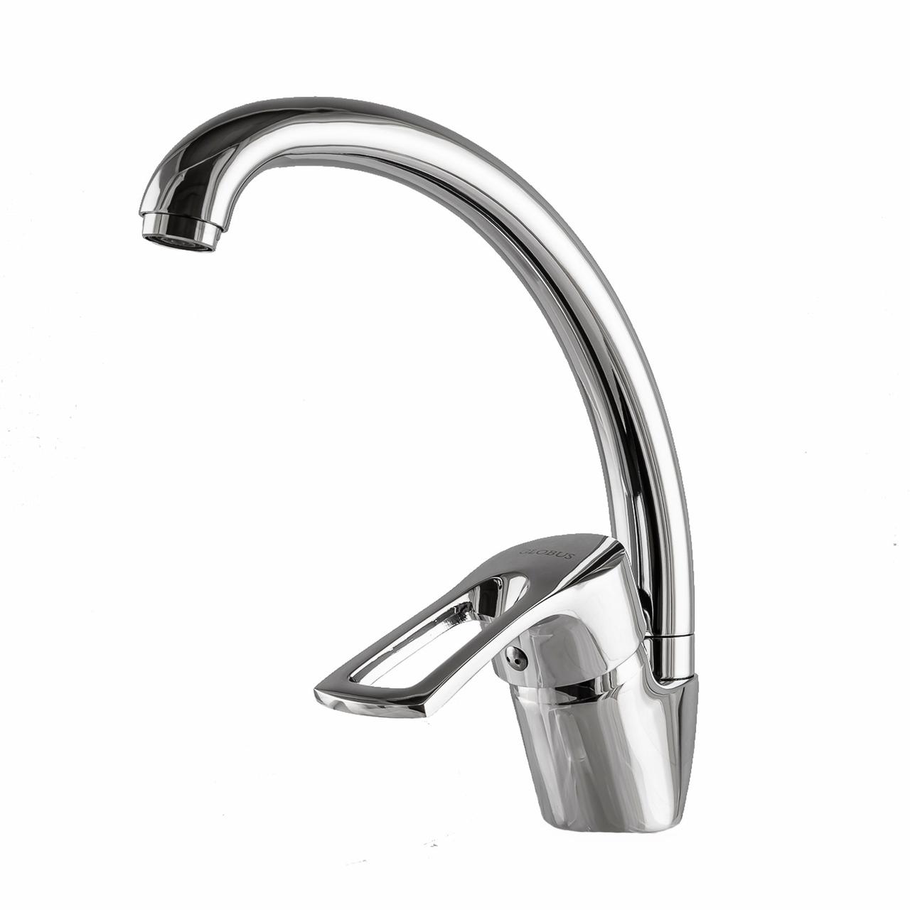 

Смеситель для кухни GLSV-0203S SEVA Globus Lux Хром (000013071)