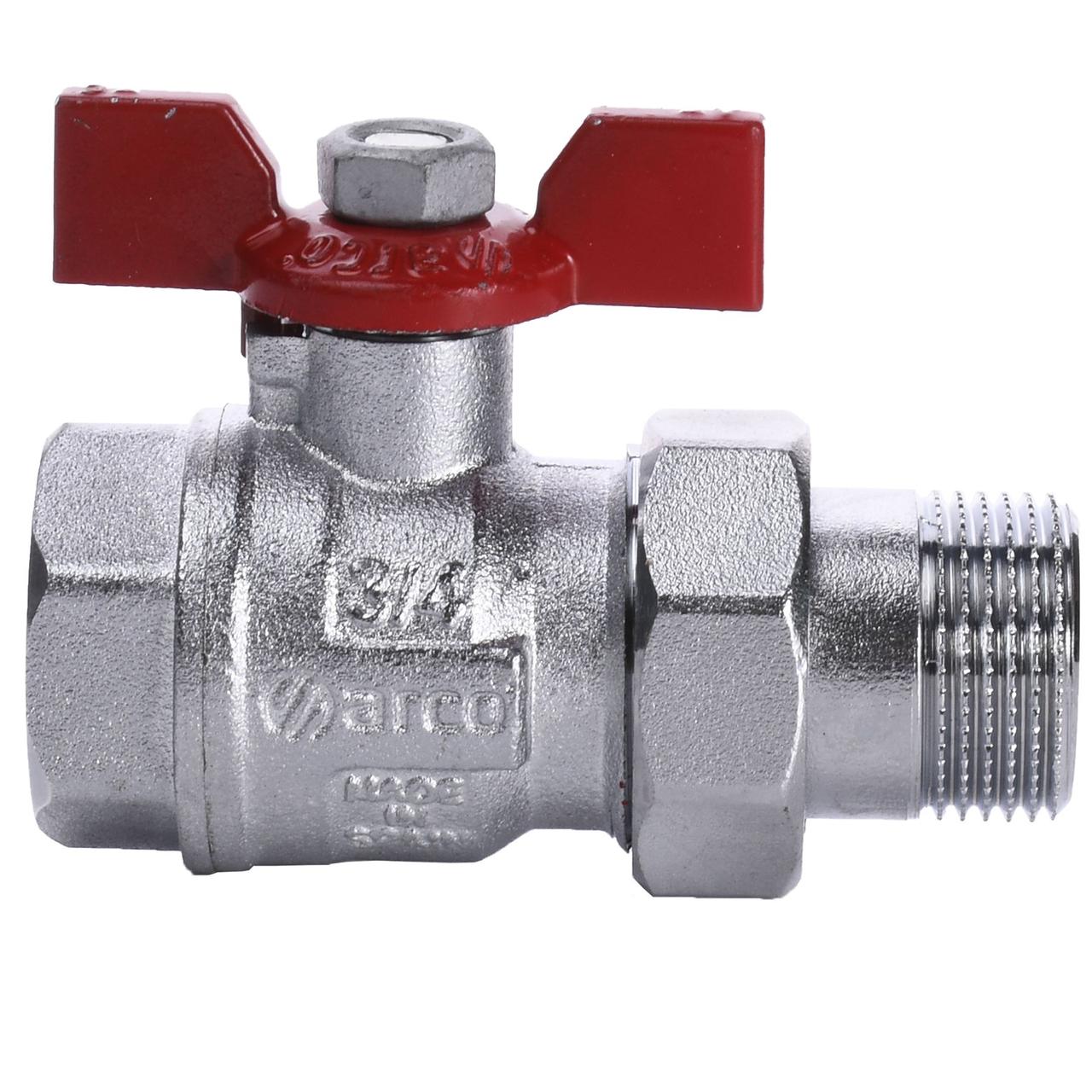 

Кран шаровый прямой с американкой 3/4 ARCO (000016521)