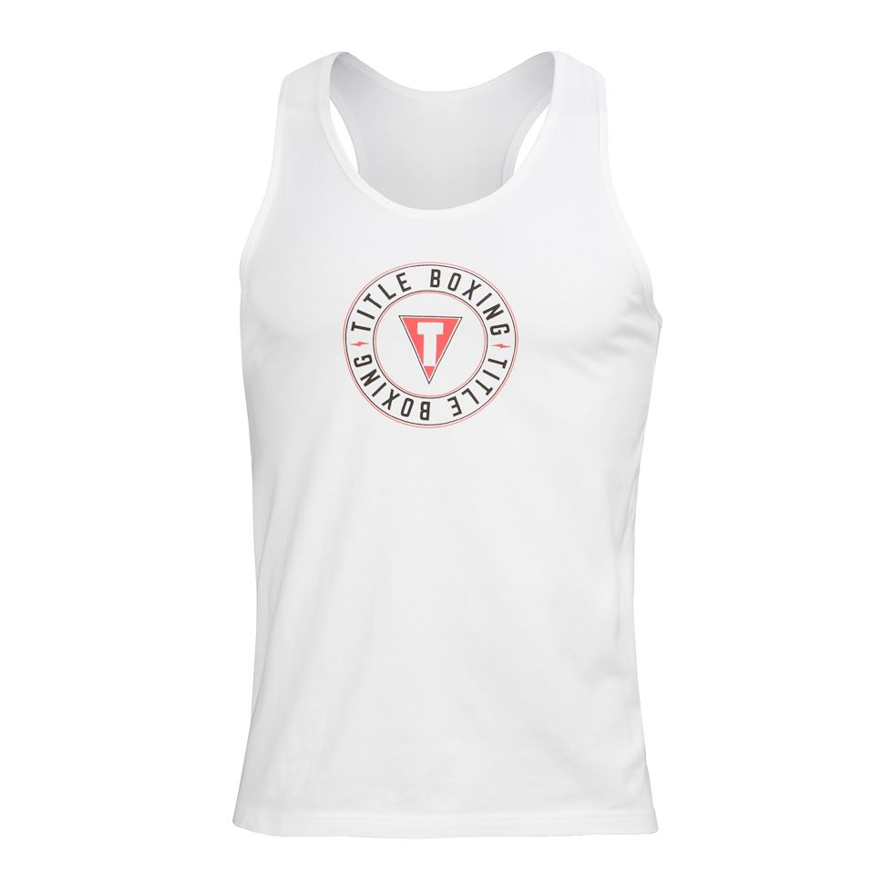 

Майка TITLE Racerback Tank білий  (0081, Майка TITLE Racerback Tank білий M (0081)