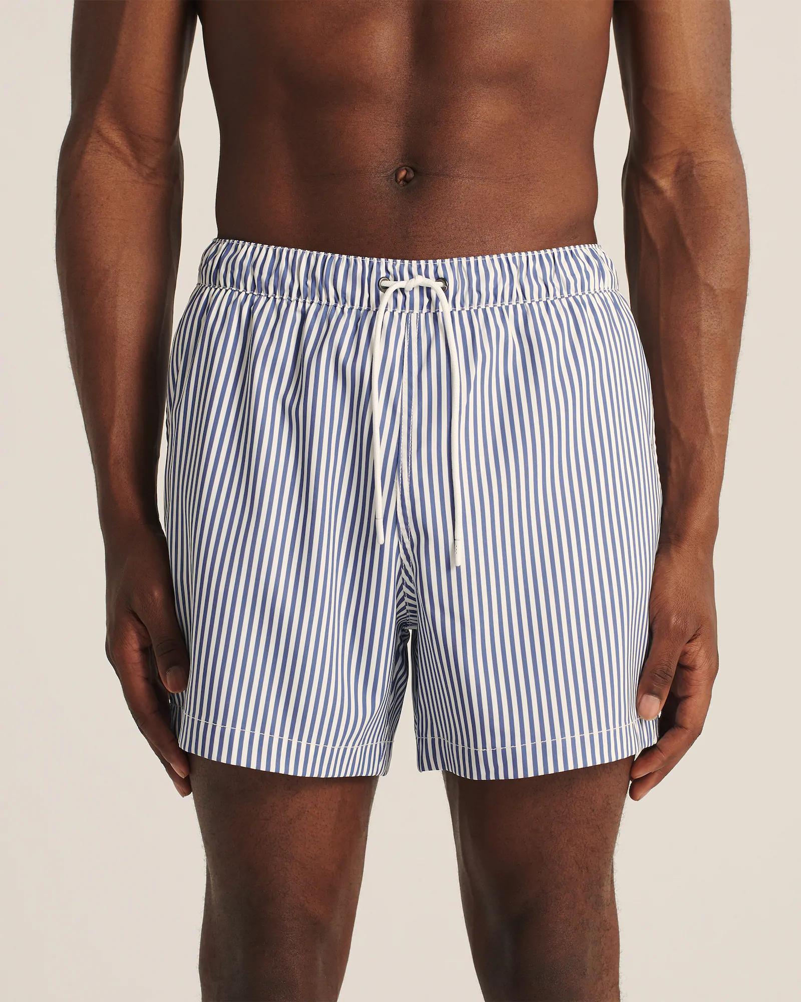 

Шорты для плавания - плавательные шорты Abercrombie & Fitch AF8083M M Голубой