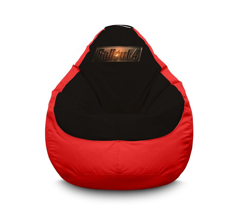 

Кресло мешок iPuff "Fallout 4" Оксфорд XXXL (100х135 см) Красный