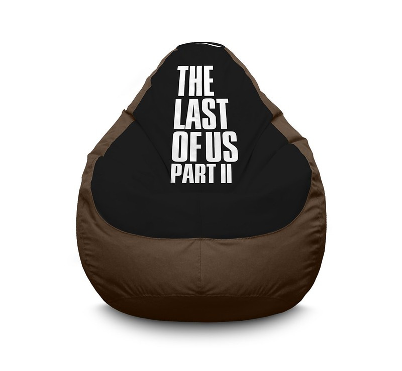 

Кресло мешок iPuff "The Last of Us. Logo" Оксфорд XXL (90х125 см) Коричневый