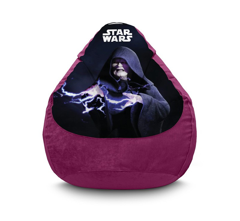 

Кресло мешок iPuff "Star Wars. Darth Sidious" Флок XL (80x110 см) Бордовый