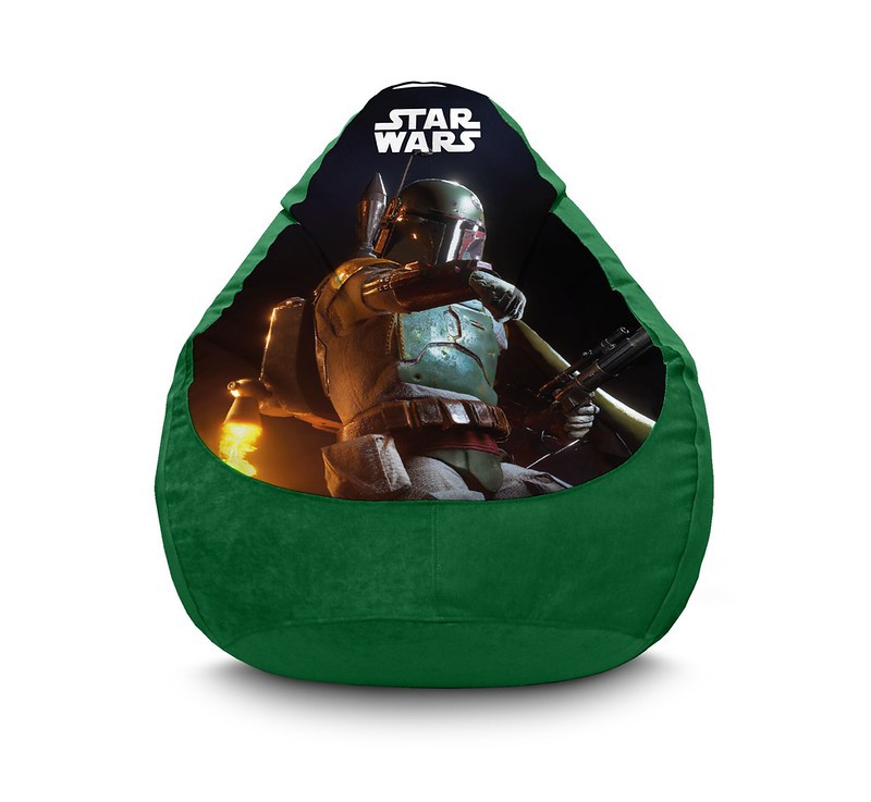 

Кресло мешок iPuff "Star Wars. Boba Fett" Флок XL (80x110 см) Зеленый