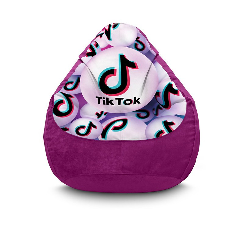 

Кресло мешок iPuff "Tik Tok. Sphere. Violet" Флок XXXL (100х135 см) Фиолетовый