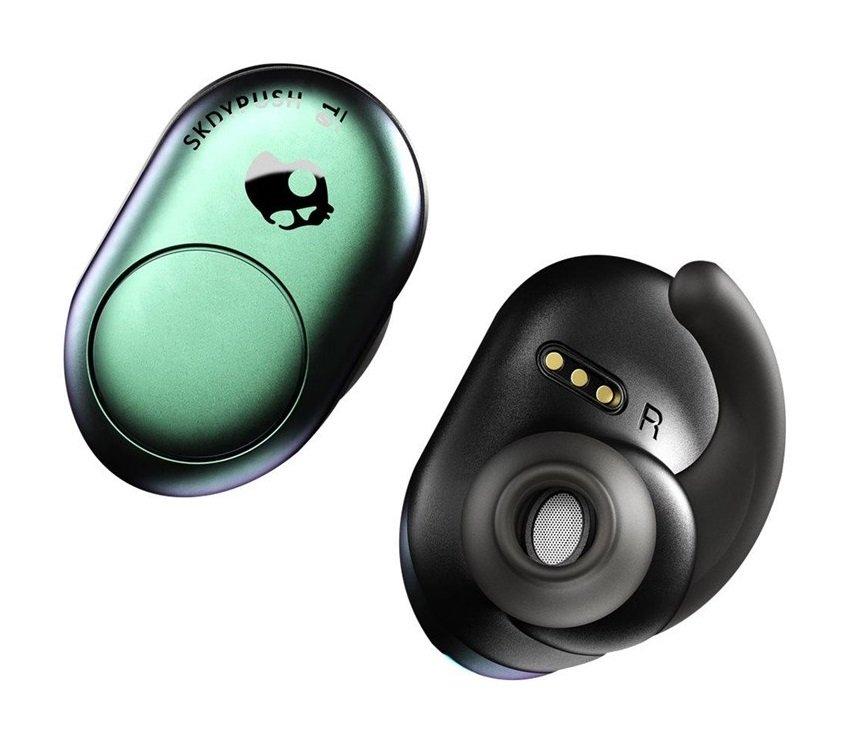 

Наушники вкладыши SKULLCANDY Push International green