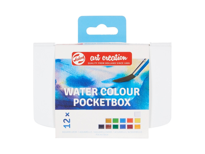 

Краски акварельные Royal Talens ArtCreation Pocket box набор 12цв. (8712079408794)