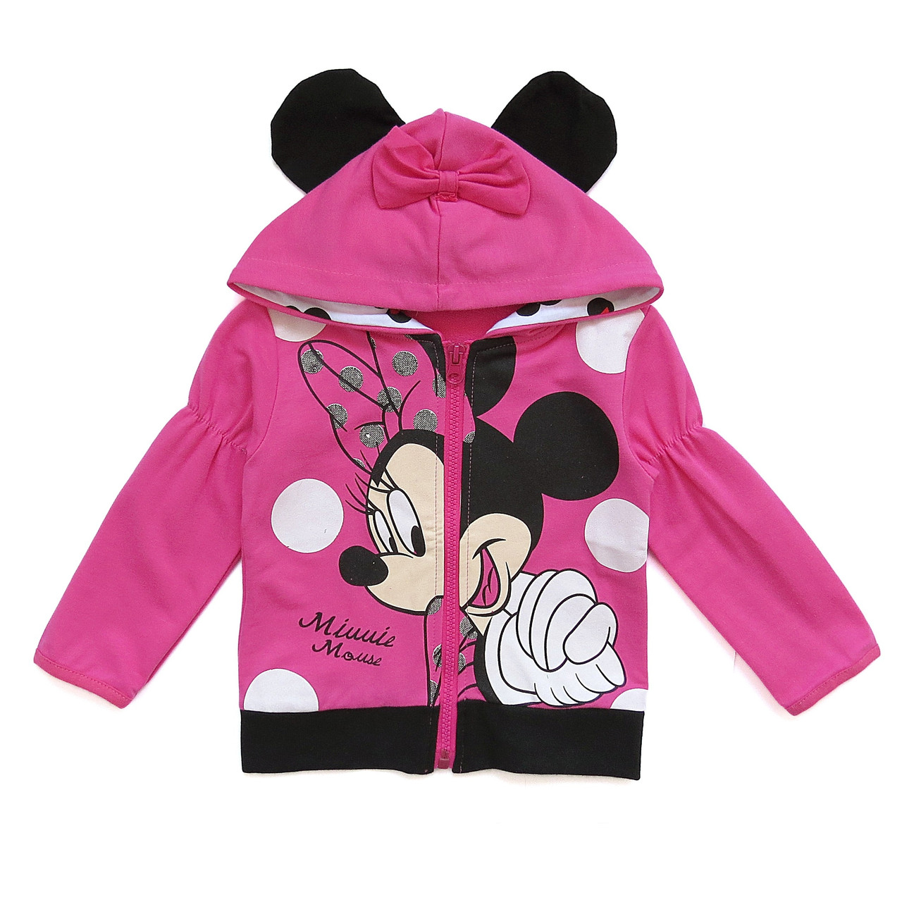 

Кофта Mini Son baby Minnie Mouse для девочки 120 см Розовая 7901