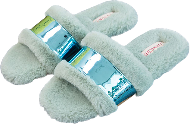 

Комнатные тапочки Slippers MY70208 37/38 Мятные