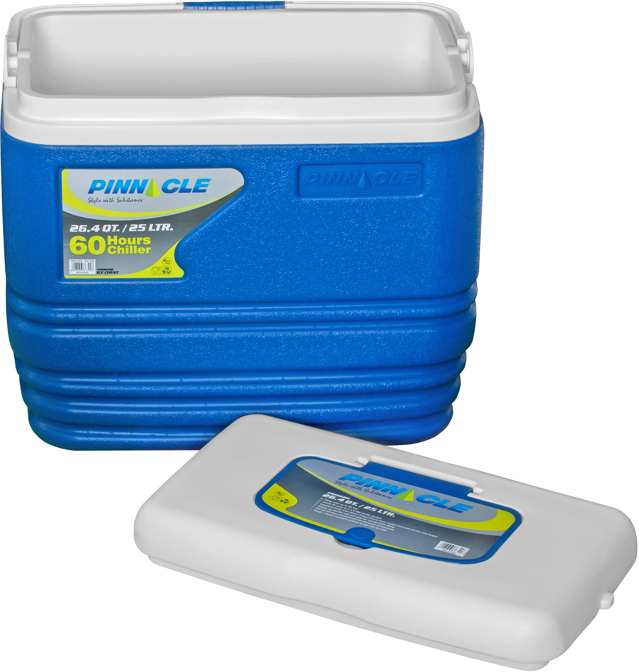 

Изотермический контейнер Pinnacle Eskimo Primero 25 л (8906053363906_Blue)