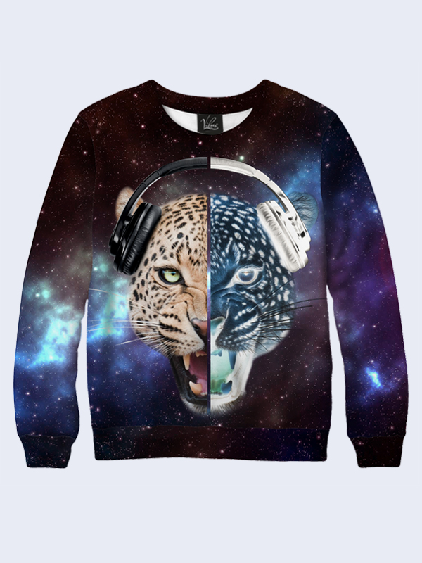 

Свитшот Leopard in cosmos - Vilno -  - 2886, Свитшот Leopard in cosmos - Vilno - L - 2886