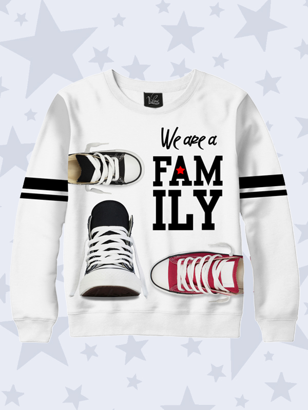 

Свитшот We are family shoes - Vilno - Возраст 11-12 лет, рост 140-152 - 7638