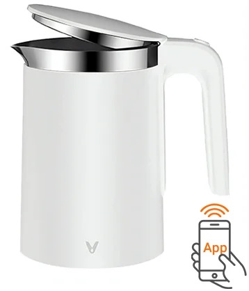 

Электрочайник с дисплеем Xiaomi Viomi Smart Kettle White V-SK152A