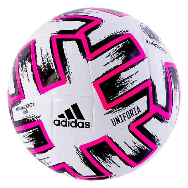 

Мяч футбольный Adidas Uniforia Euro 2020 Club FR8067 №3 Белый