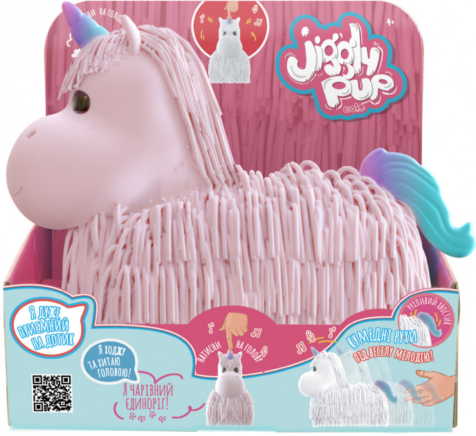 

Интерактивная игрушка JIGGLY PUP - ВОЛШЕБНЫЙ ЕДИНОРОГ (розовый)