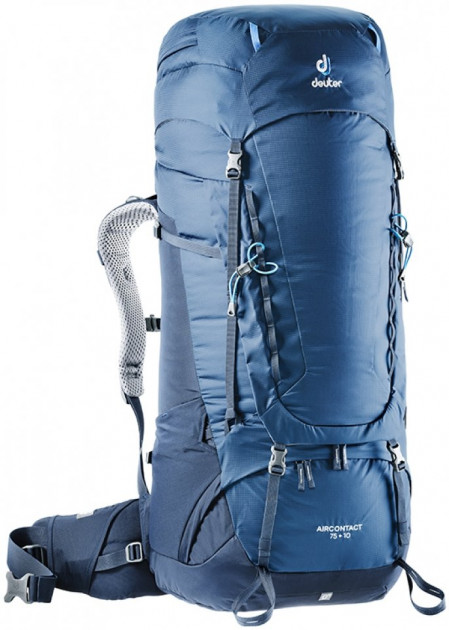 

Рюкзак Deuter Aircontact 75 + 10 колір 3365 midnight-navy (3320719 3365)