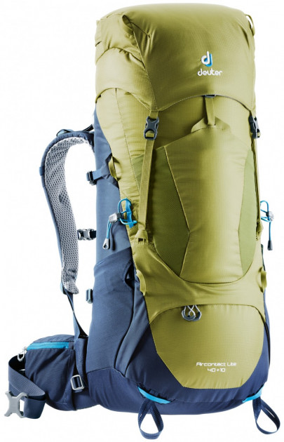 

Рюкзак Deuter Aircontact Lite 40+10 колір 2313 moss-navy (3340118 2313)