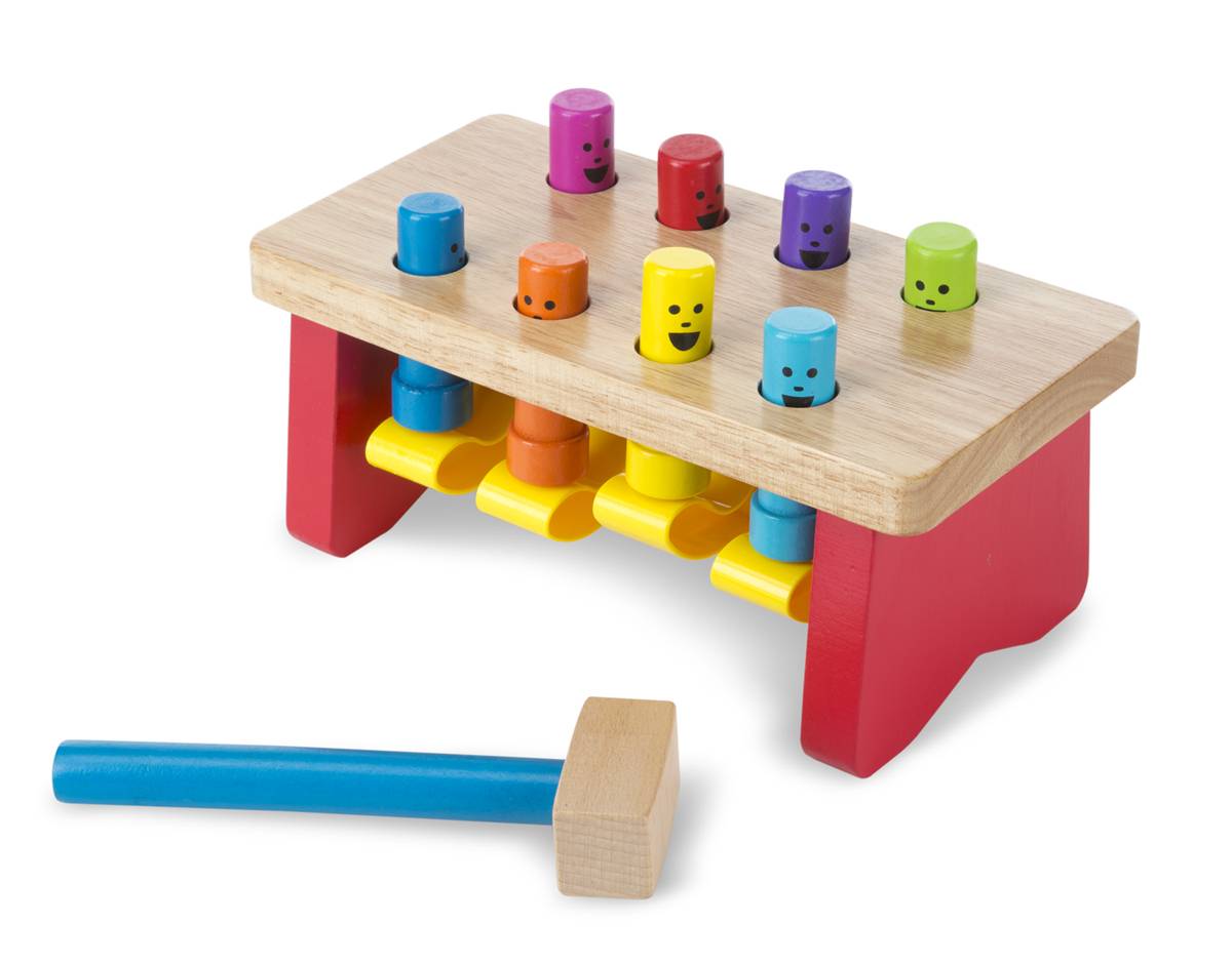 

Детская игра-стучалка Забить в лунки Melissa & Doug