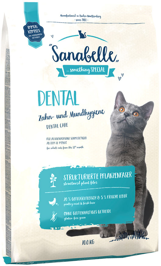 

Сухой корм для взрослых кошек Bosch Sanabelle Dental 10 кг