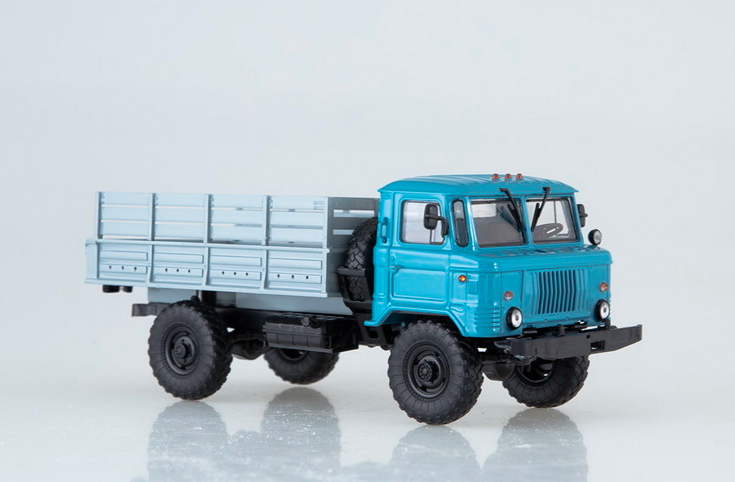 

Модель АИСТ ГАЗ-66 грузовой бортовой масштаб 1:43