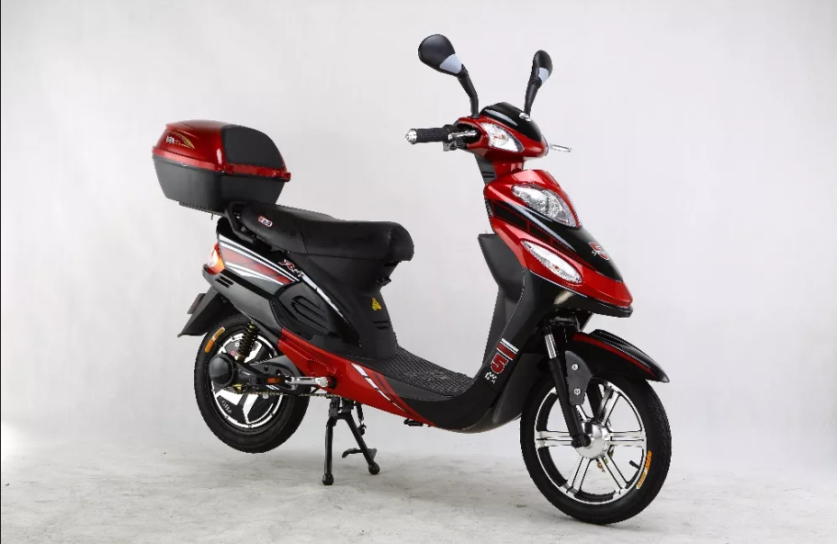 

Электроскутер 350w/48v/12ah Красный