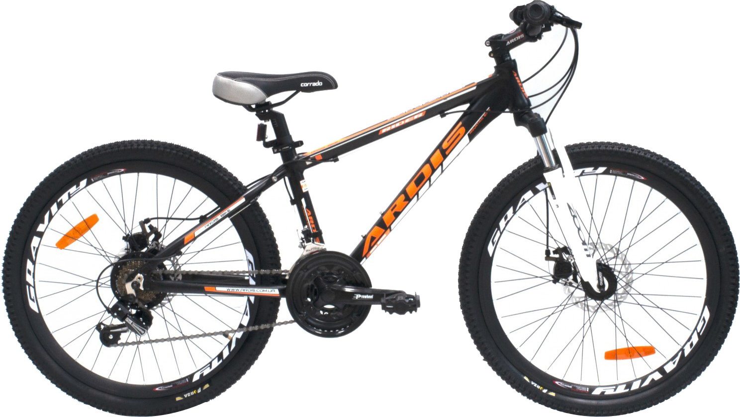 

Велосипед Ardis Rider-2 24" 13" 2021 Черный (01322-Ч)