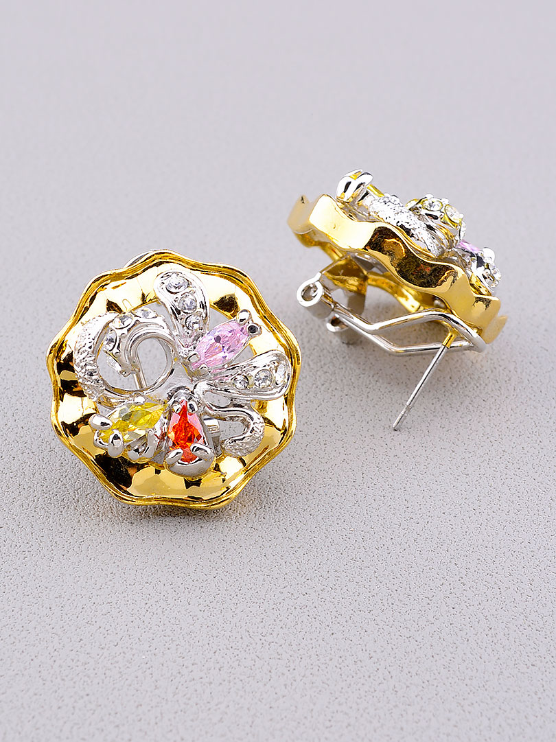 

Серьги 'Fashion' Фианит 095456