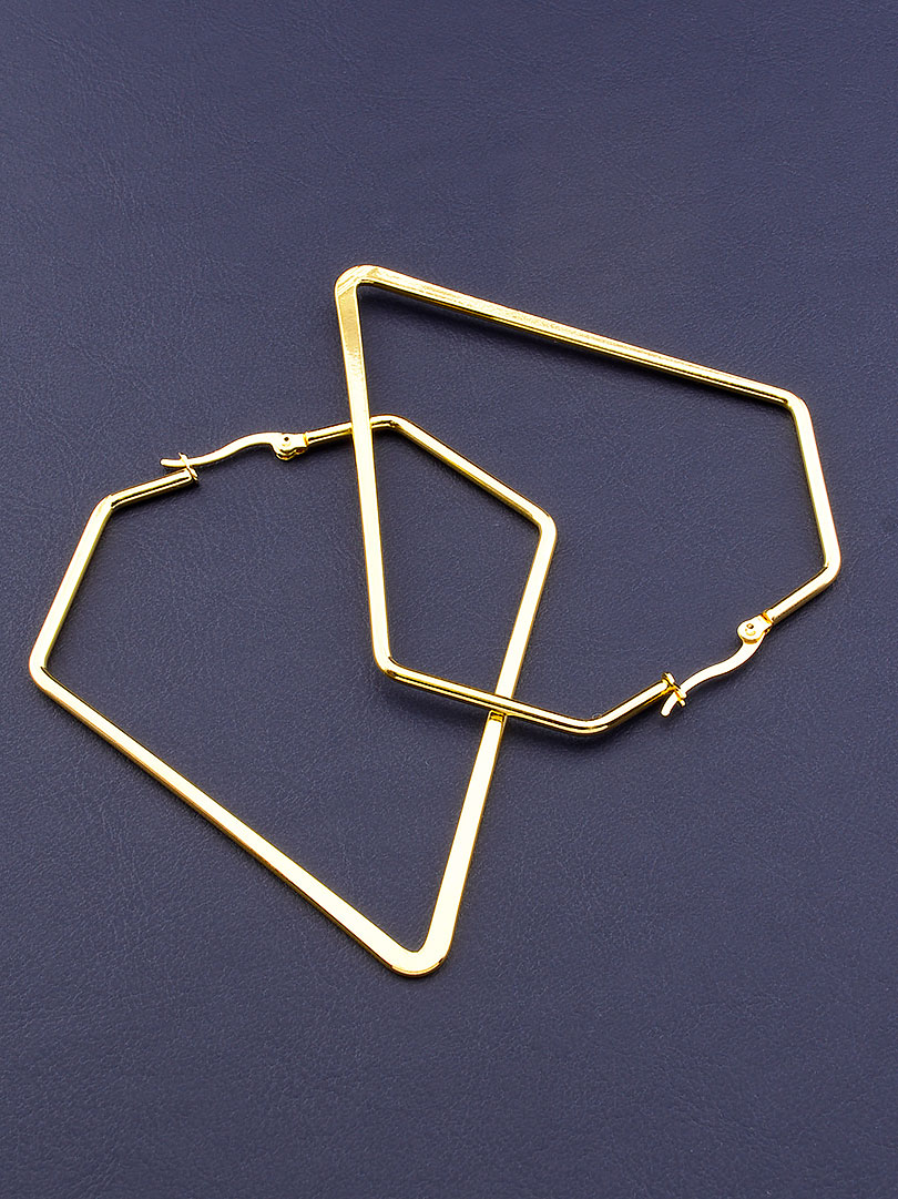 

Серьги 'FJ' 70х60мм. 080223